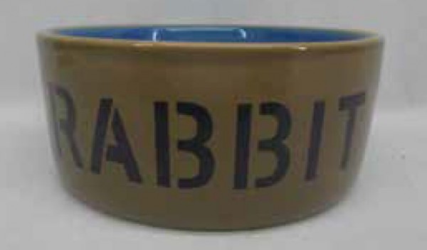 Nagernapf Keramik 2-farbig 12x5,5cm