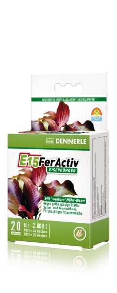 E15 FerActiv Eisendünger 20 Tabletten