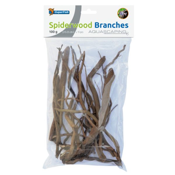 Spiderwood Zweige im Beutel 15-25cm 15Stk