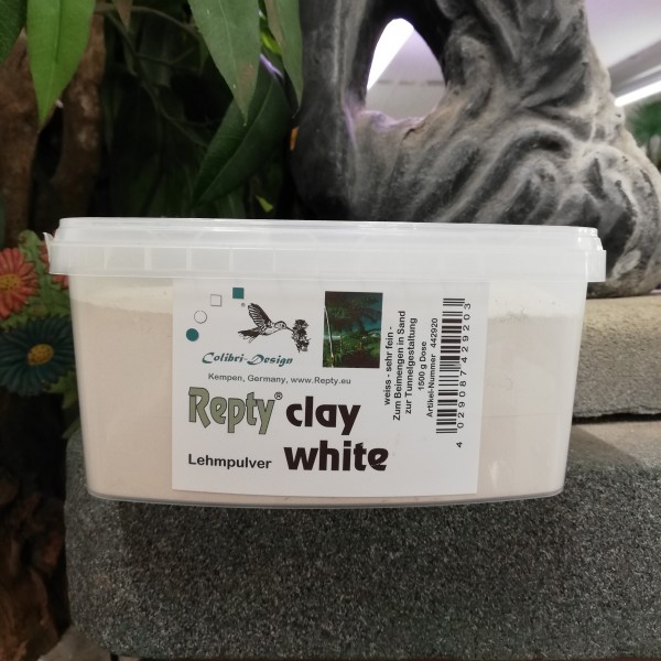 Lehmpulver Repty clay weiss 1,5L
