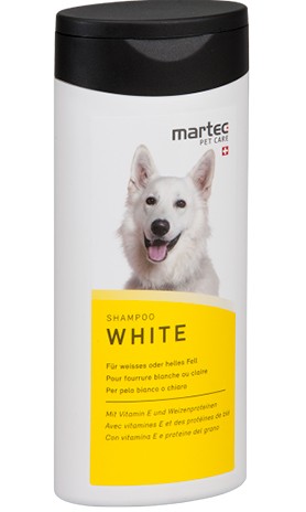 Hundeshampoo White für weisses oder helles Fell 250ml