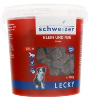 Lecky Hundesnack Klein und Fein Horse Softhäppchen 700g