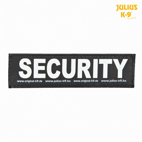 Julius-K9 Klettsticker 2Stk. L, SECURITY