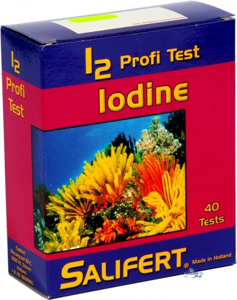 Meerwasser Profi Test Jod / Iodine (I2)
