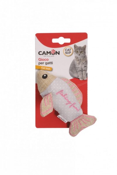 Katzenspielzeug Fisch mit Catnip 13,5cm