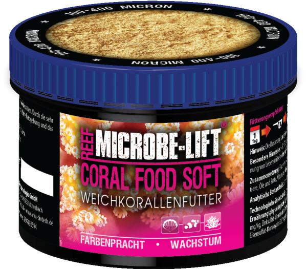 Weichkorallen Staubfutter Coral Food Soft 50g