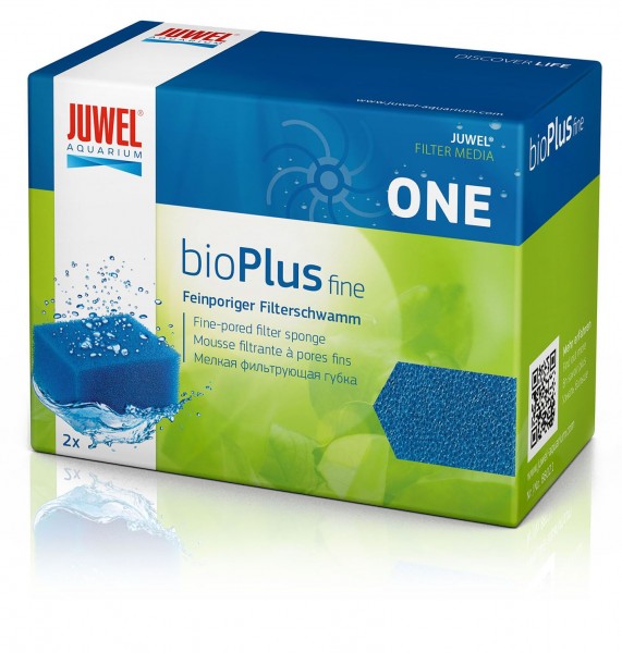 bioPlus fine 2x Filterschwamm fein zu ONE