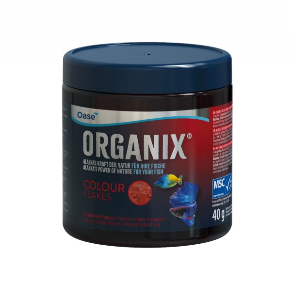 ORGANIX Colour Flakes 250ml für Zierfische