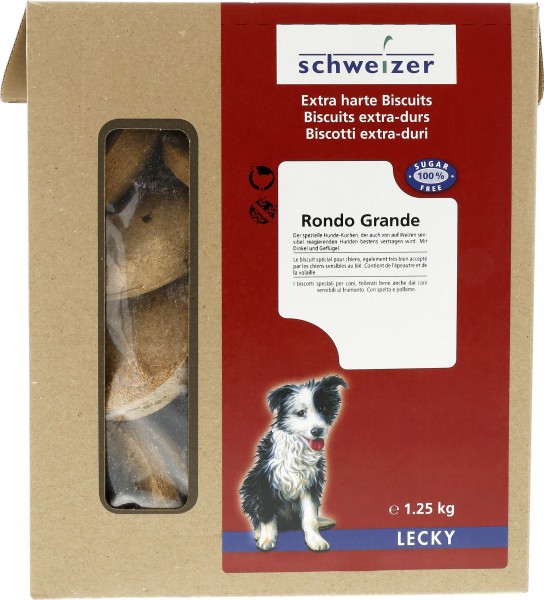 Lecky Extra harte Biscuits Rondo Grande 1,25kg