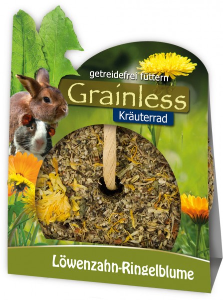 Grainless Kräuterrad Löwenzahn-Ringelblume