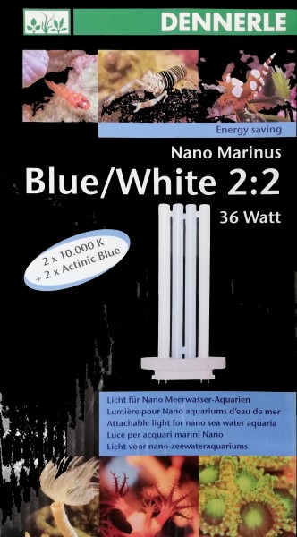 Nano Marinus blue/white 2:2 36W