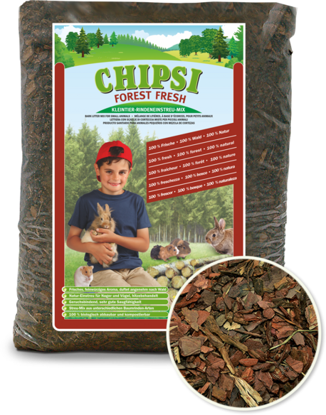 Chipsi Forest Fresh Kleintierstreu 20L