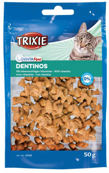 Katzensnack Dentinos mit Vitaminen 50g