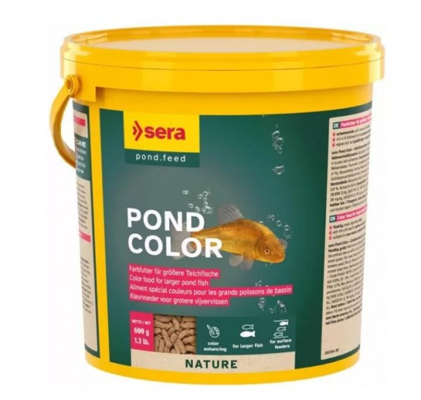 Farbfutter Pond Color Sticks Nature 3,8L