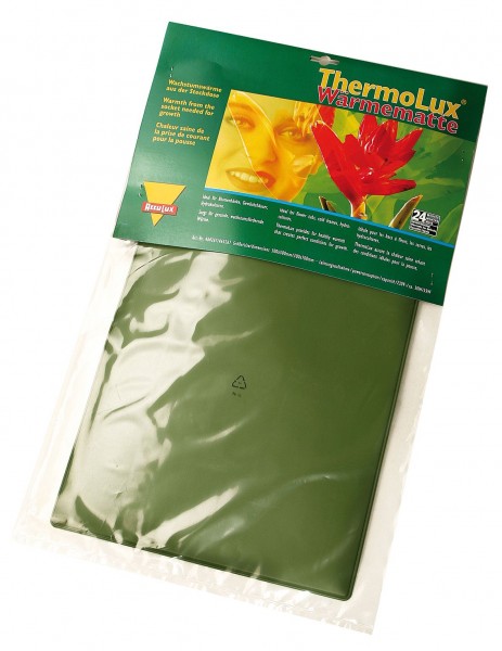 Thermolux Wärmematte, 17x17cm, 6W, grün