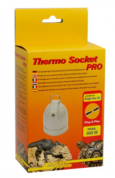 Porzellanfassung zum Hängen Thermo Socket Pro bis 300W