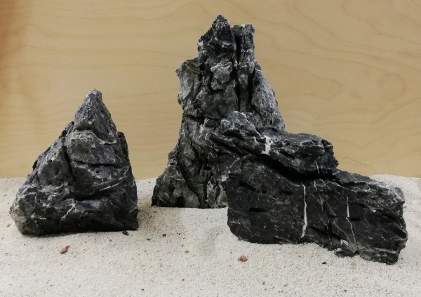 Minilandschaft Permium black 2,3-2,7kg 1Skt leicht kalkhaltig