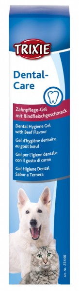 Zahnpflege-Gel mit Rindfleischgeschmack für Hunde und Katzen 100g