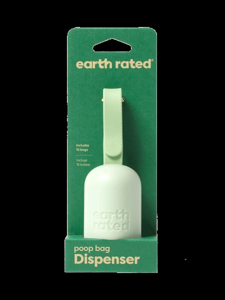Earth Rated Kotlbeutelhalter inkl. 15 Kotbeutel - ohne Duft