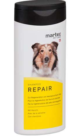 Hundeshampoo Repair zur Regeneration von beanspruchtem Fell 250ml