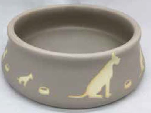 Hundenapf Keramik 18.5x5.5cm