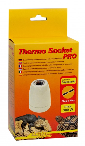 Porzellanfassung mit Gewinde Thermo Socket Pro bis 300W