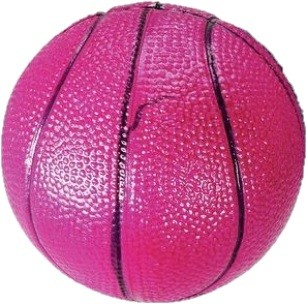Basketball aus Gummi Ø9cm