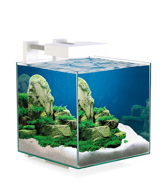 Nano Aquariumset Nexus Pure 15 LED 25x25x31,5cm 14L