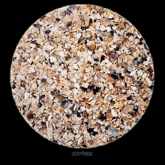 Shellbed mix - 2kg, 0,1-5mm