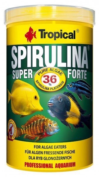 Flockenfutter Super Spirulina Forte 36% 1L