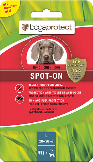 Spot-On Anti-Parasit Hund für 20-30kg L 3x3.2ml