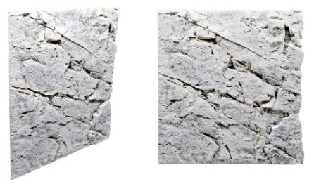 Slim Line Rückwand White Limestone Type B